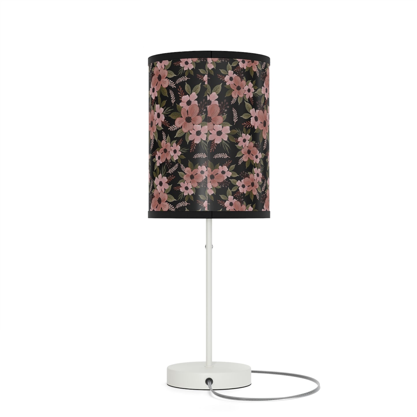 Pink Floral Boho Chic Lamp