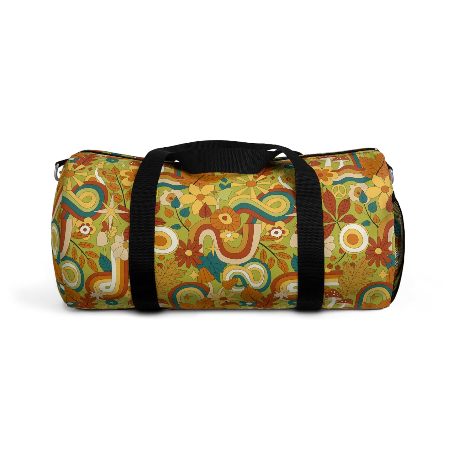 Colorful Retro Pattern Duffel Bag