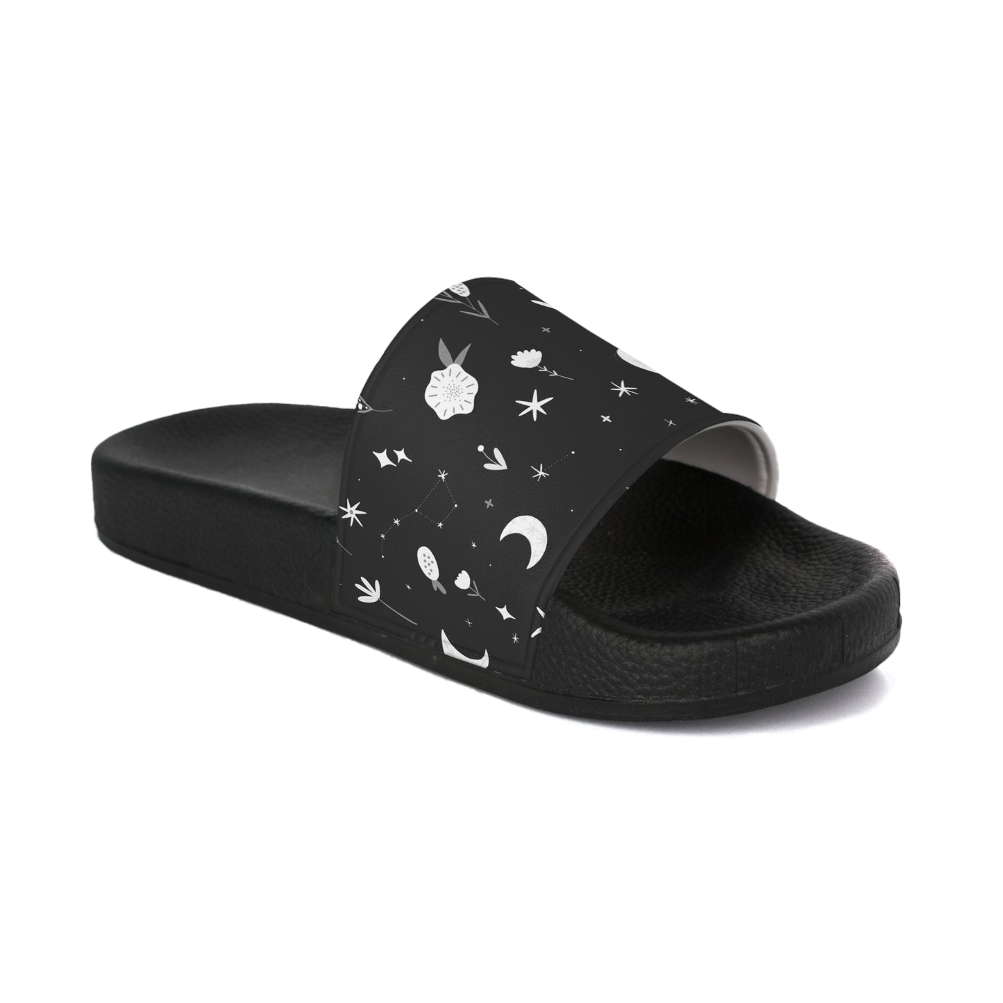 Women's Moody Moon Black Slide Sandals