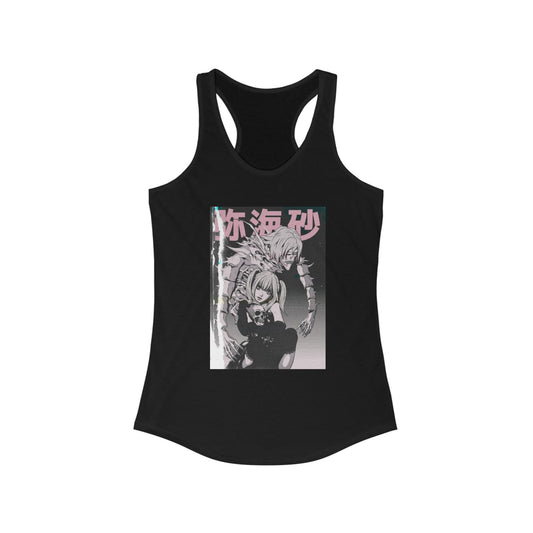 Anime Goth Girl and Demon Women's Ideal Racerback Tank Top