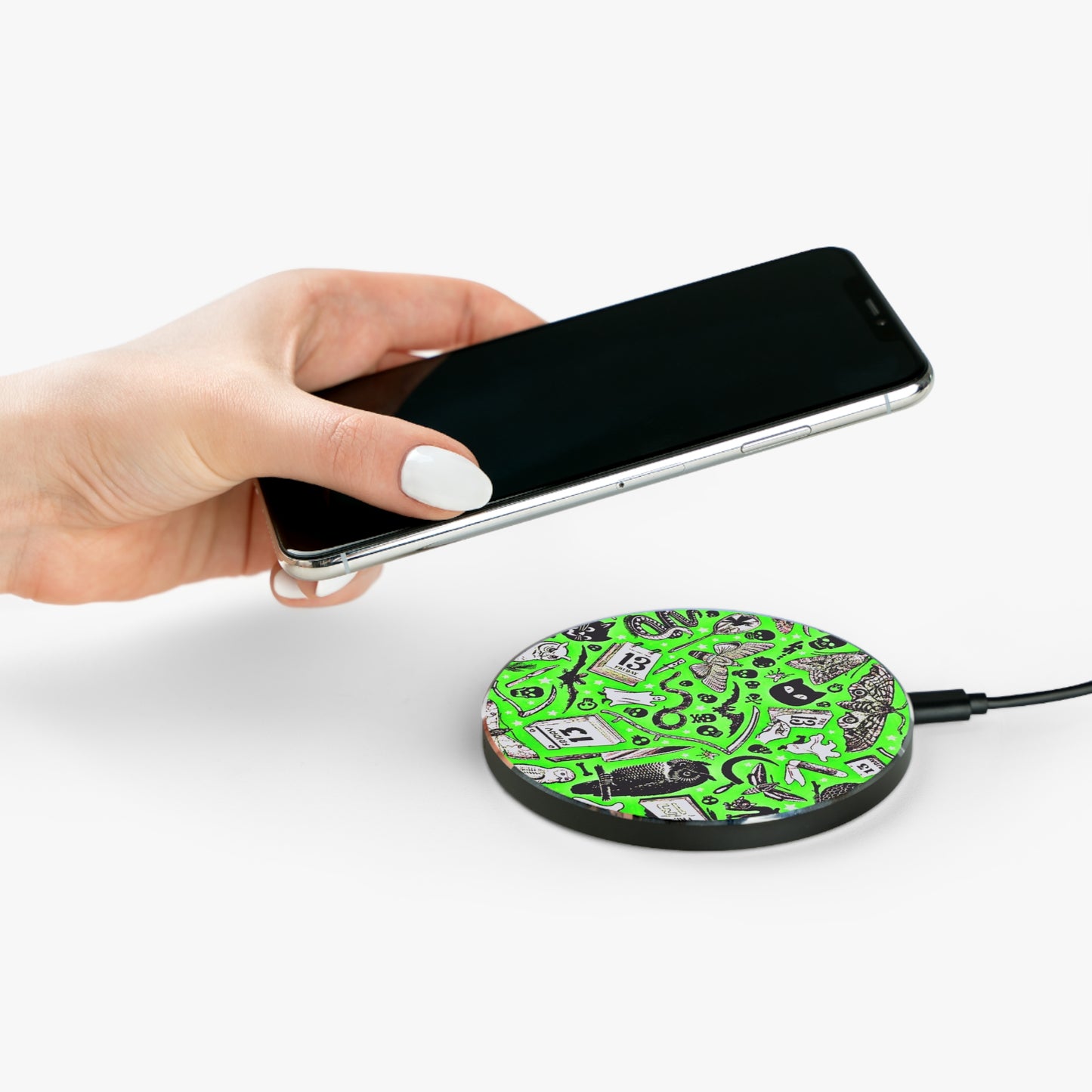 Wireless Charger Neon Green Esoteric