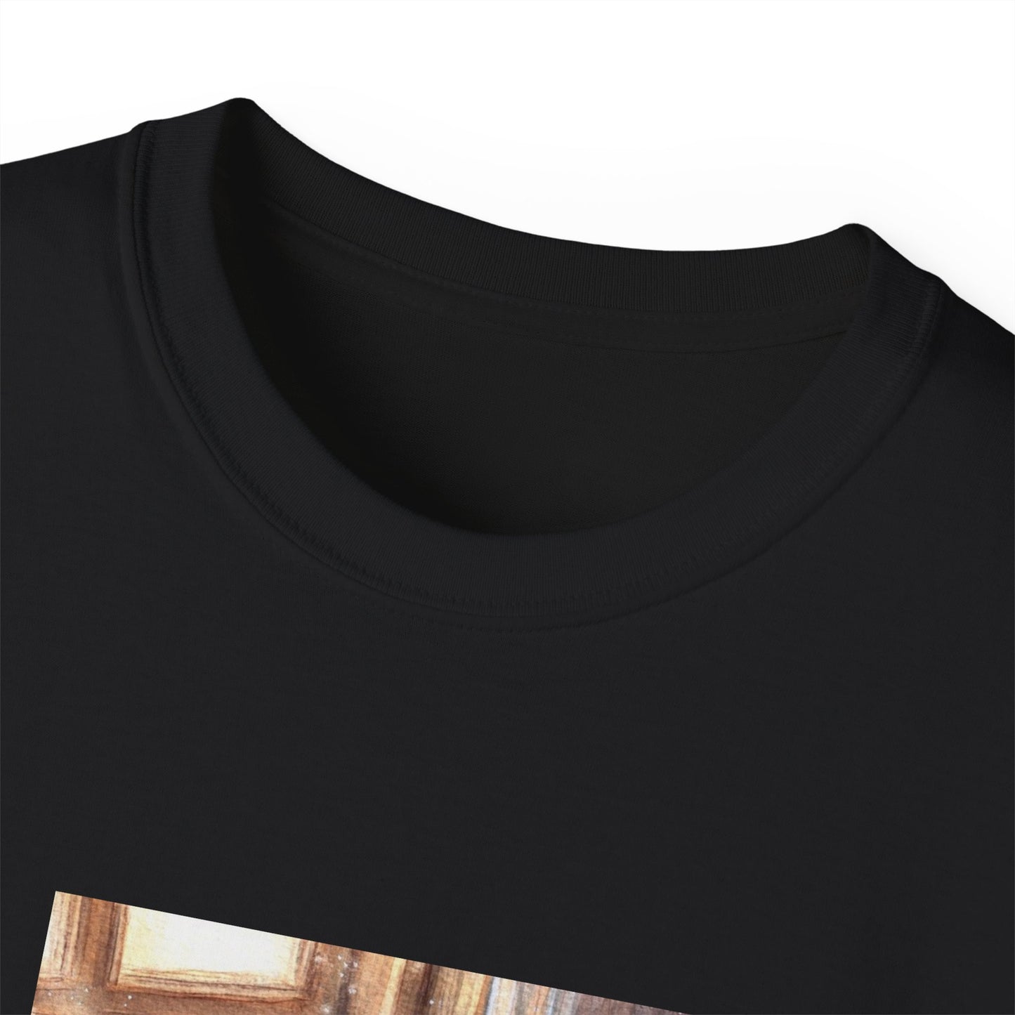 Window Fairy Vintage Unisex Ultra Cotton Black T-Shirt