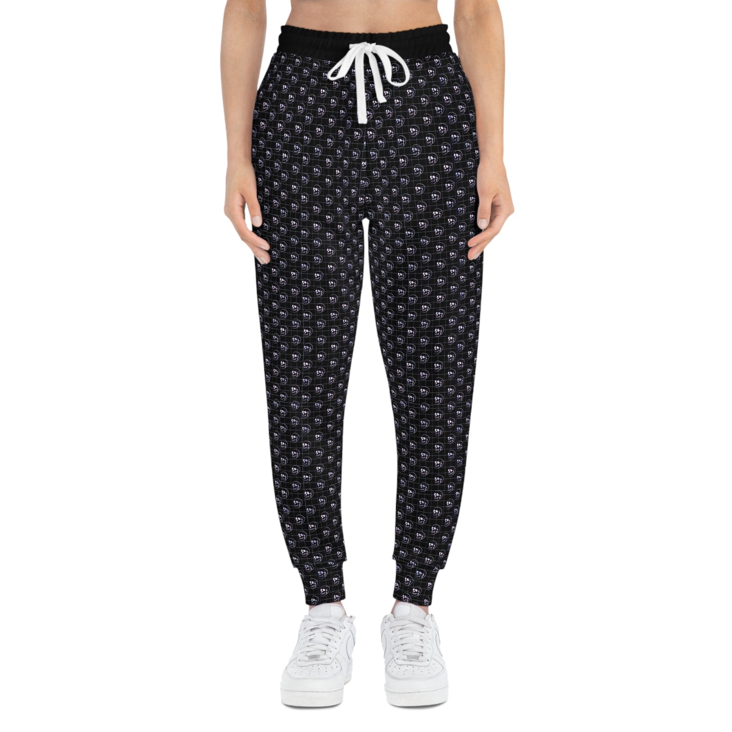 Skull Checkered Athletic Joggers