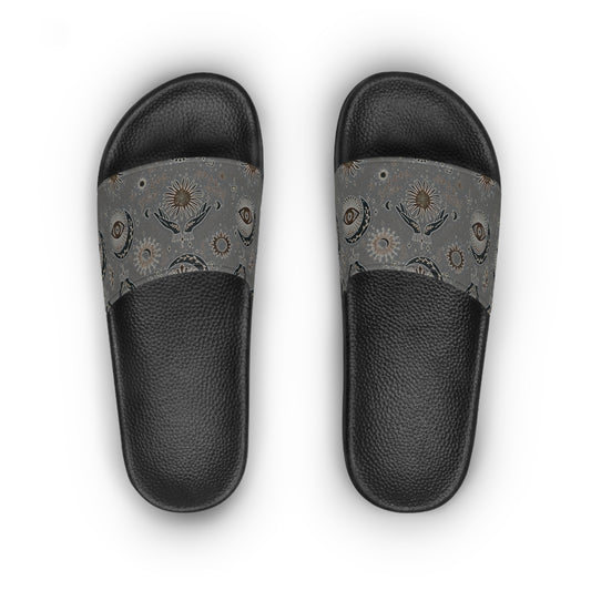 Women's Celestial Gray Moody Slide Sandals