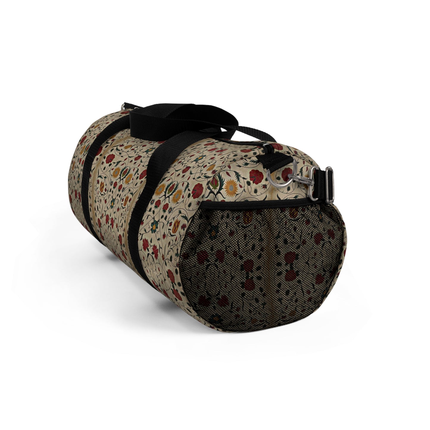 Vintage Ornamental Floral Duffel Bag