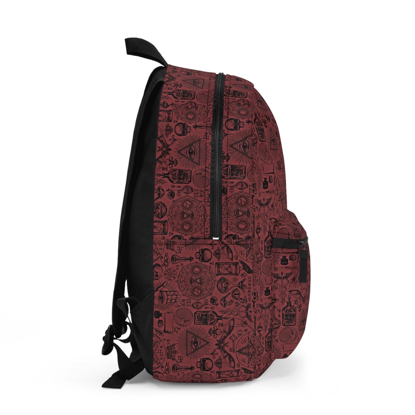 Vintage Goth Burgundy Backpack