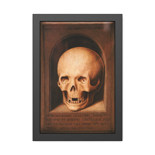 Hans Memling 1485 | Polyptyque de la Vanité Terrestre et de la Rédemption | Vintage Wall Art Framed Paper Poster