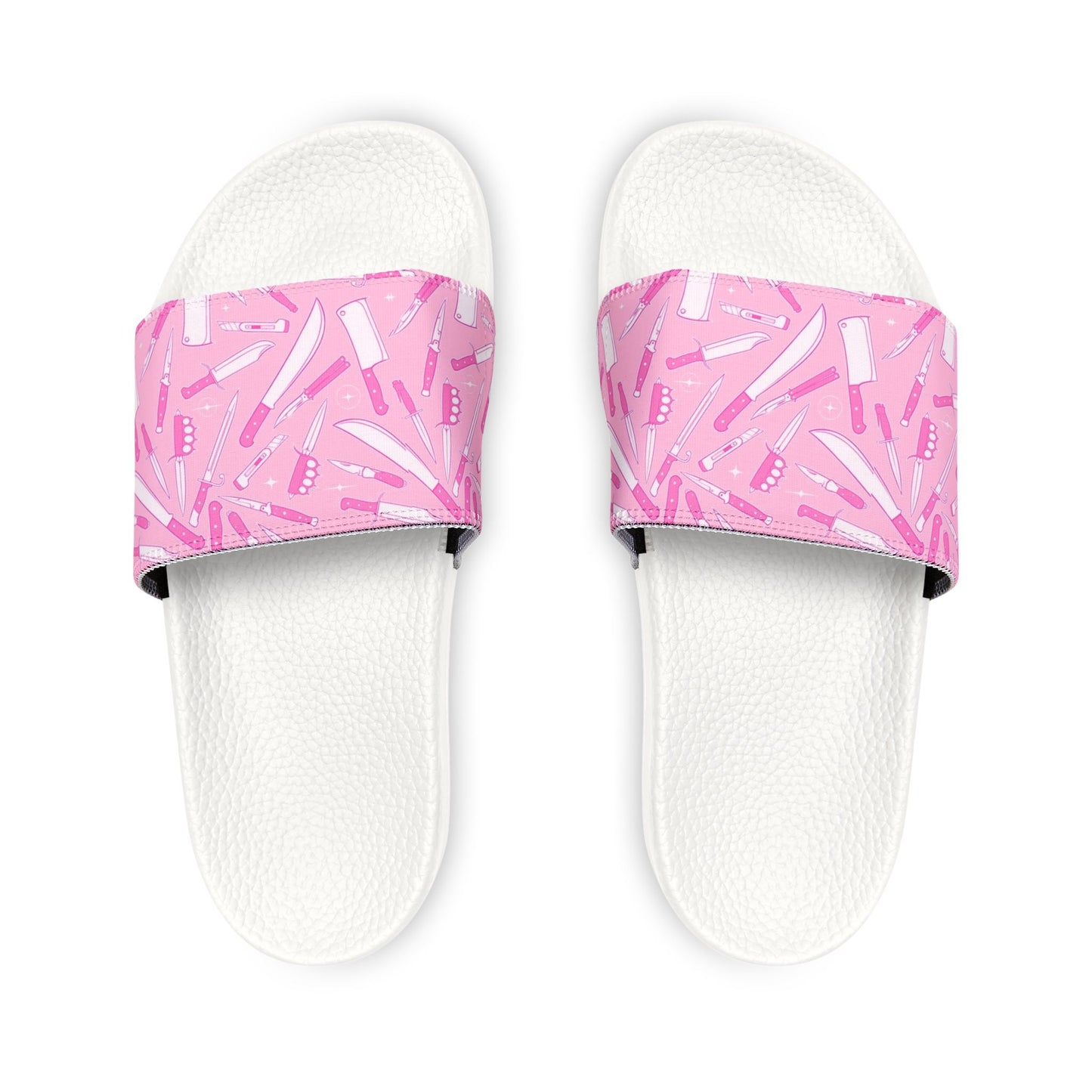 Kawaii Knives Women's Pastel Pink Slide Sandals