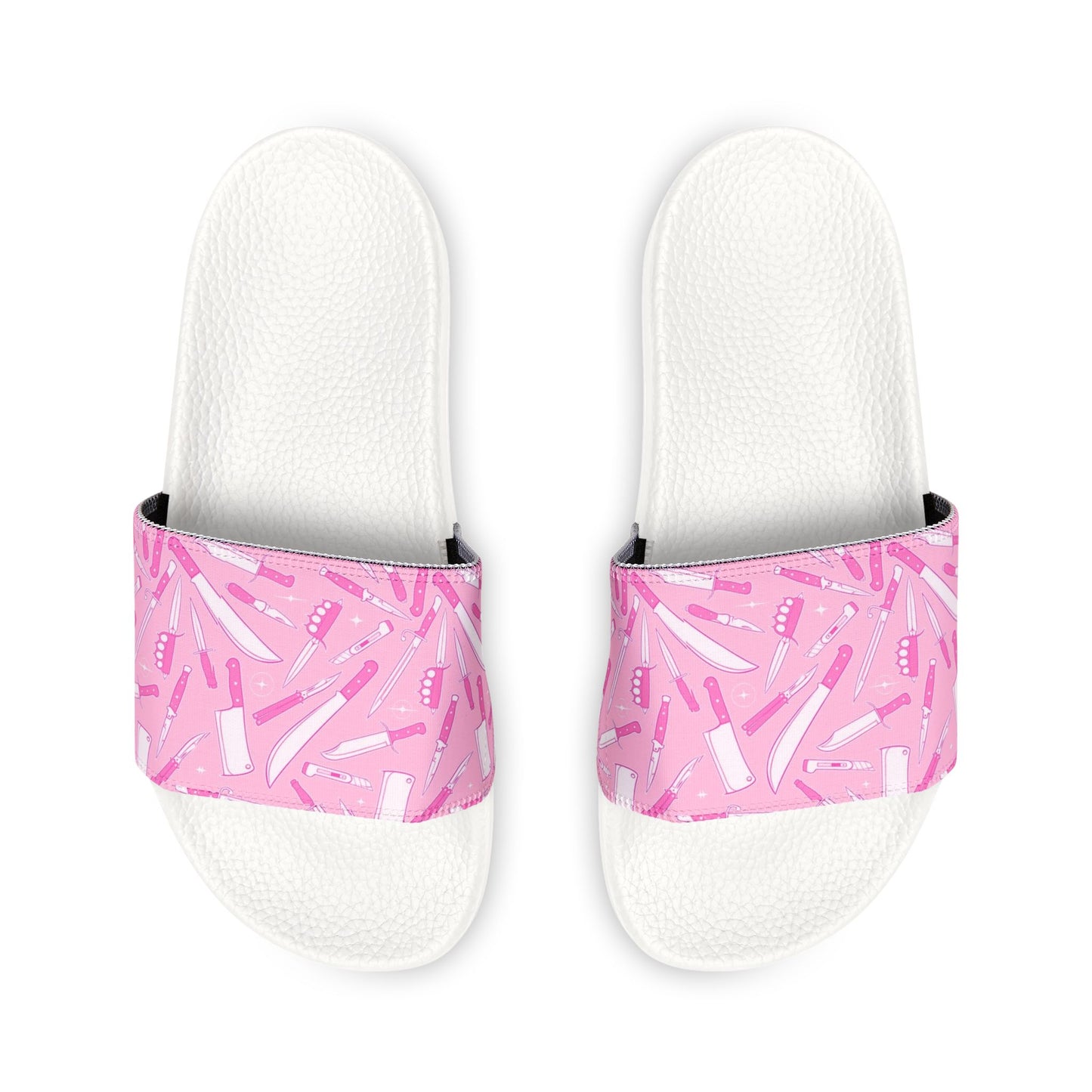 Kawaii Knives Women's Pastel Pink Slide Sandals