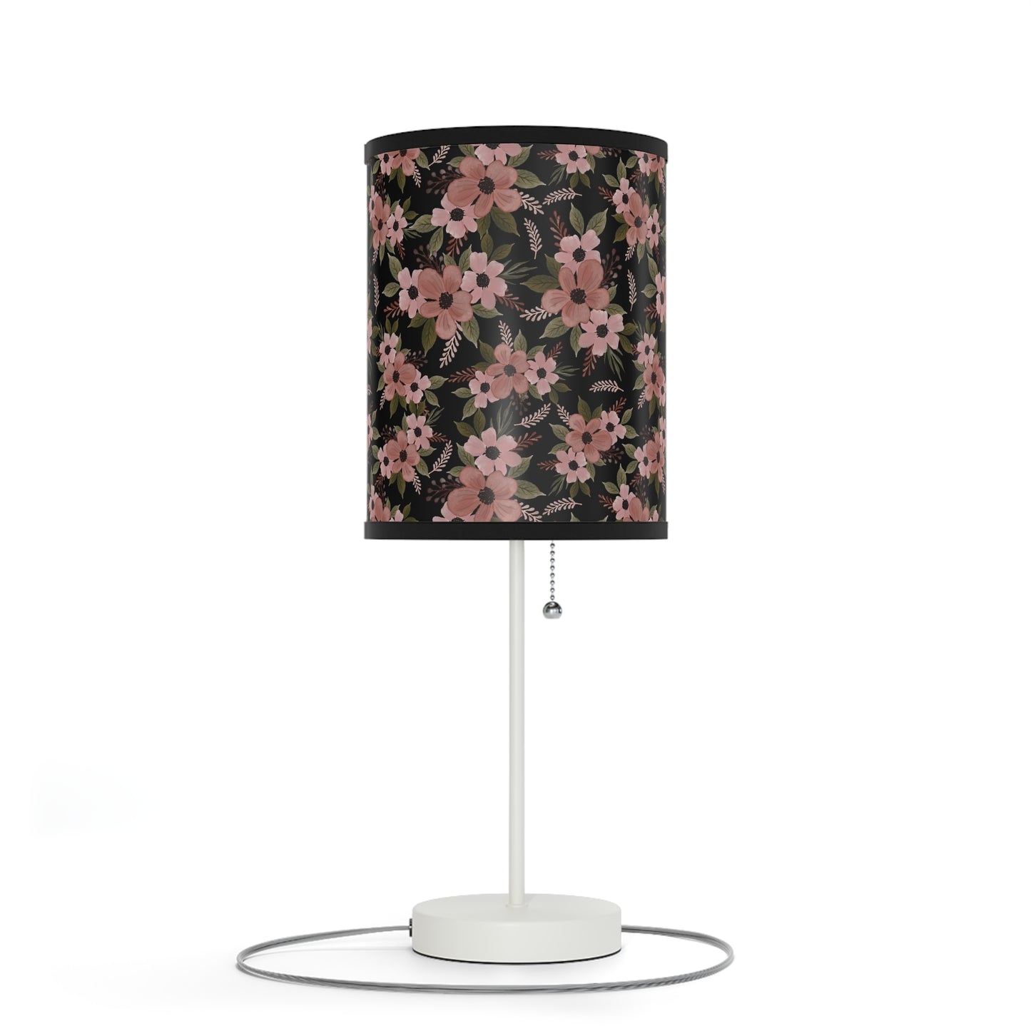 Pink Floral Boho Chic Lamp