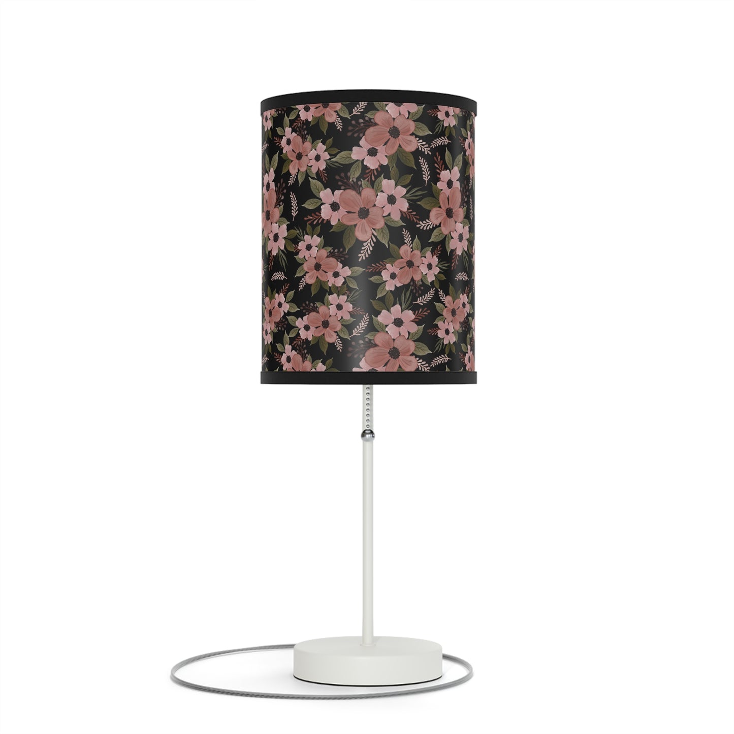 Pink Floral Boho Chic Lamp