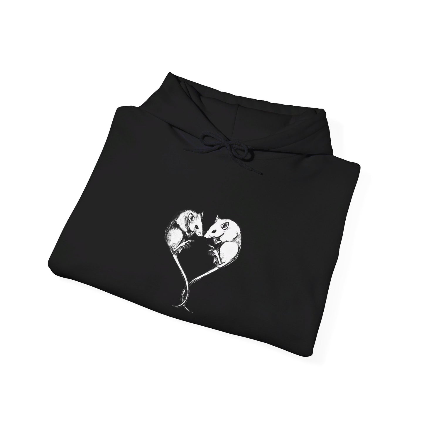 Rat Love Unisex Heavy Blend™ Hooded Sweatshirt