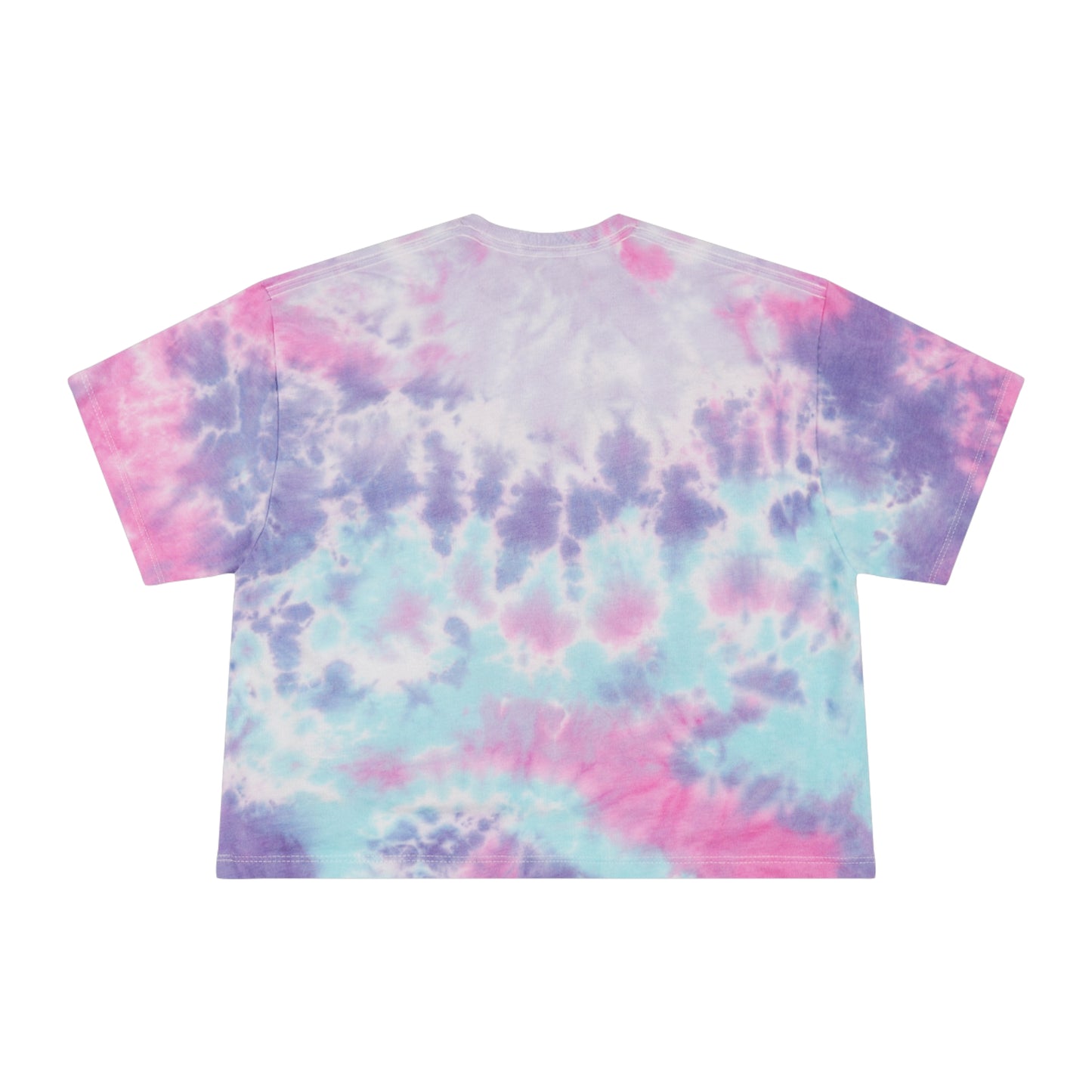 Princess Kawaii Pastel Women's Tie-Dye Crop Tee