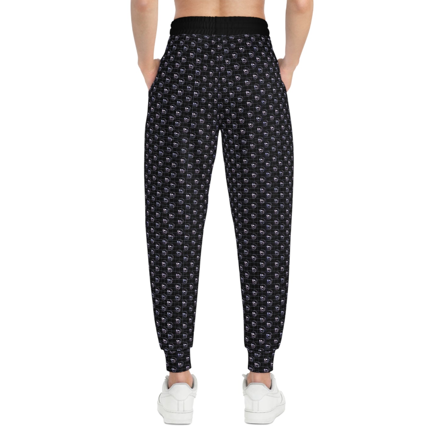 Skull Checkered Athletic Joggers