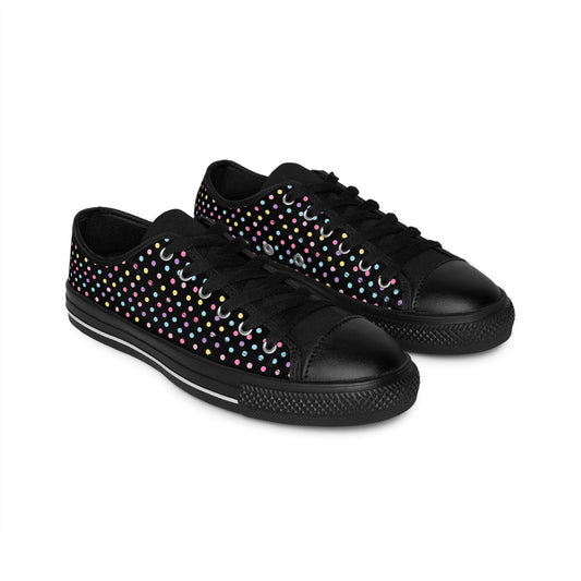 Polka Dot Women's Sneakers Low Top