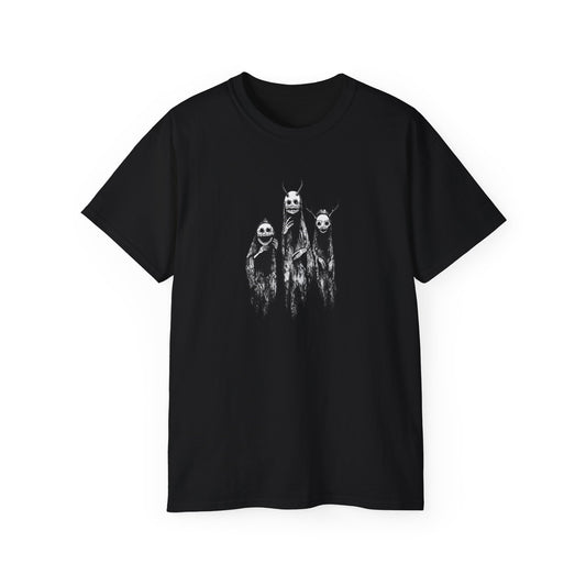 Grim Reaper Cute Horror Art Unisex Ultra Cotton Black T-Shirt