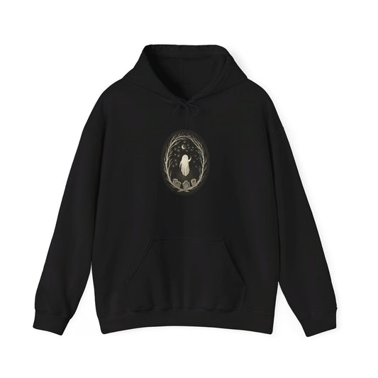 Cute Ghost Night Unisex Heavy Blend™ Hooded Sweatshirt