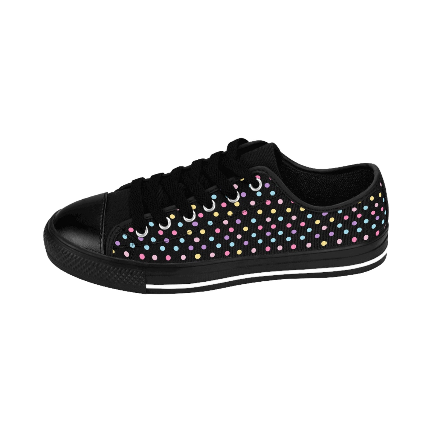 Polka Dot Women's Sneakers Low Top