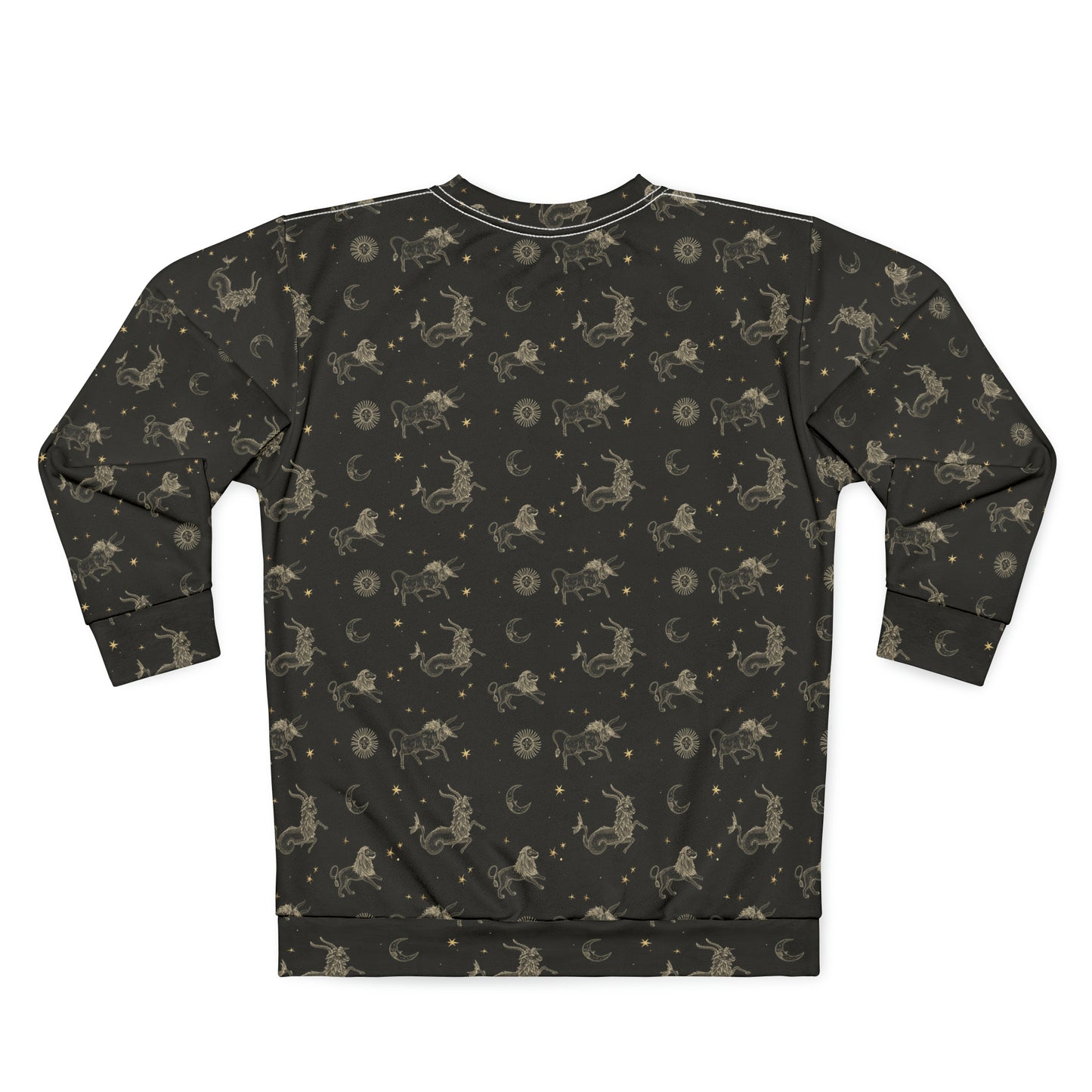 Retro Zodiac Pattern Retro Unisex Sweatshirt