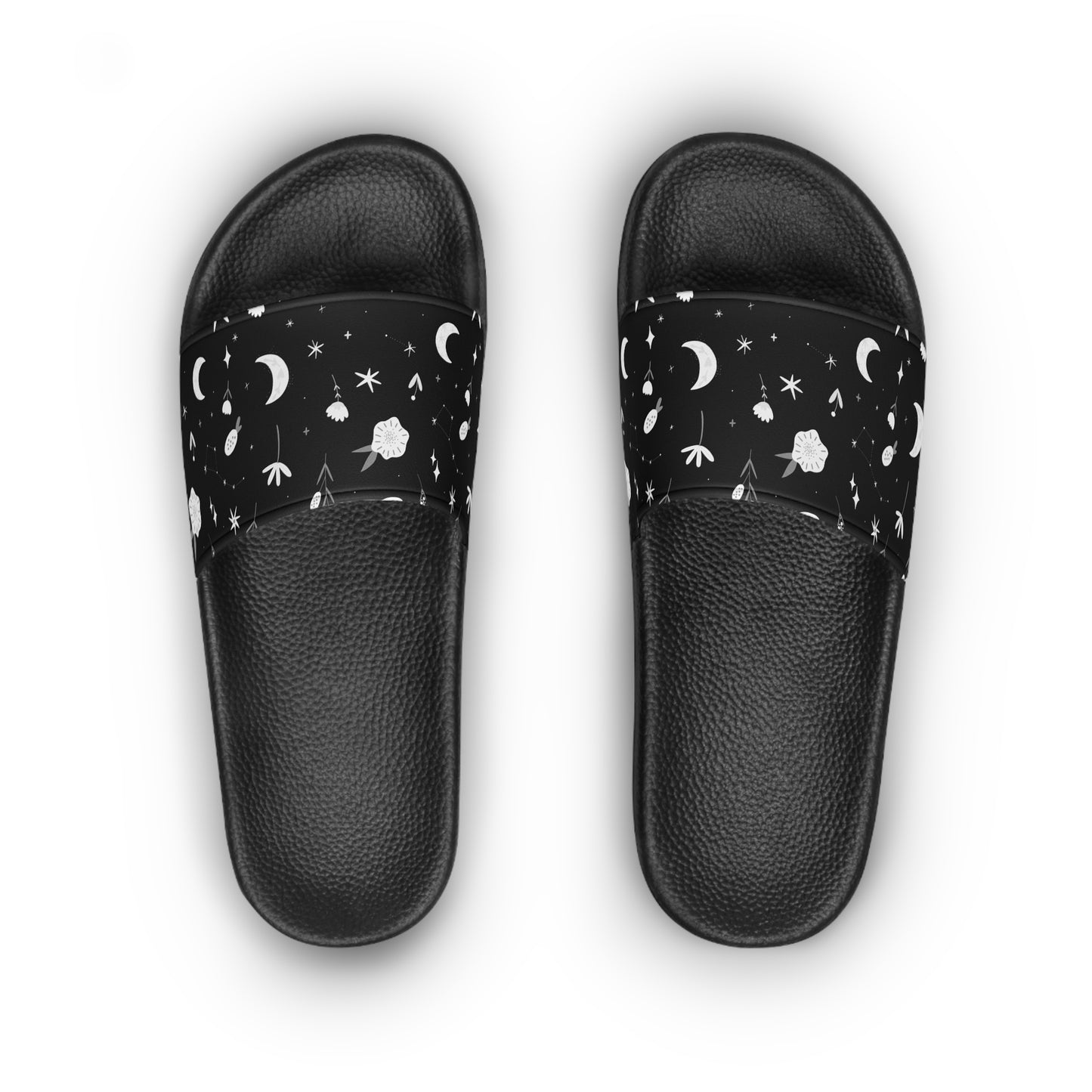 Women's Moody Moon Black Slide Sandals