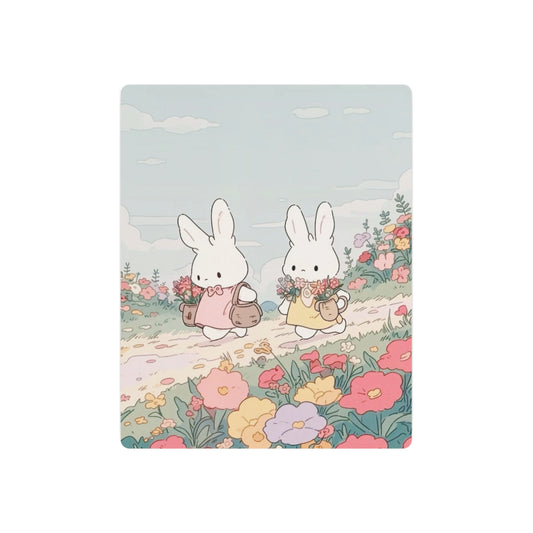 Kawaii Bunnies Girly Wall Art Metal Art Sign