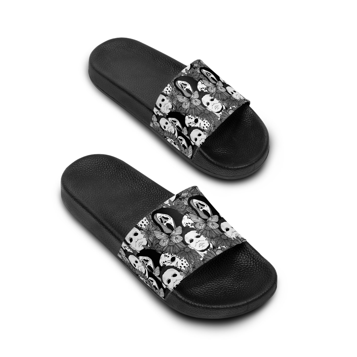 Women's Movie Killer Goth Slide Sandals