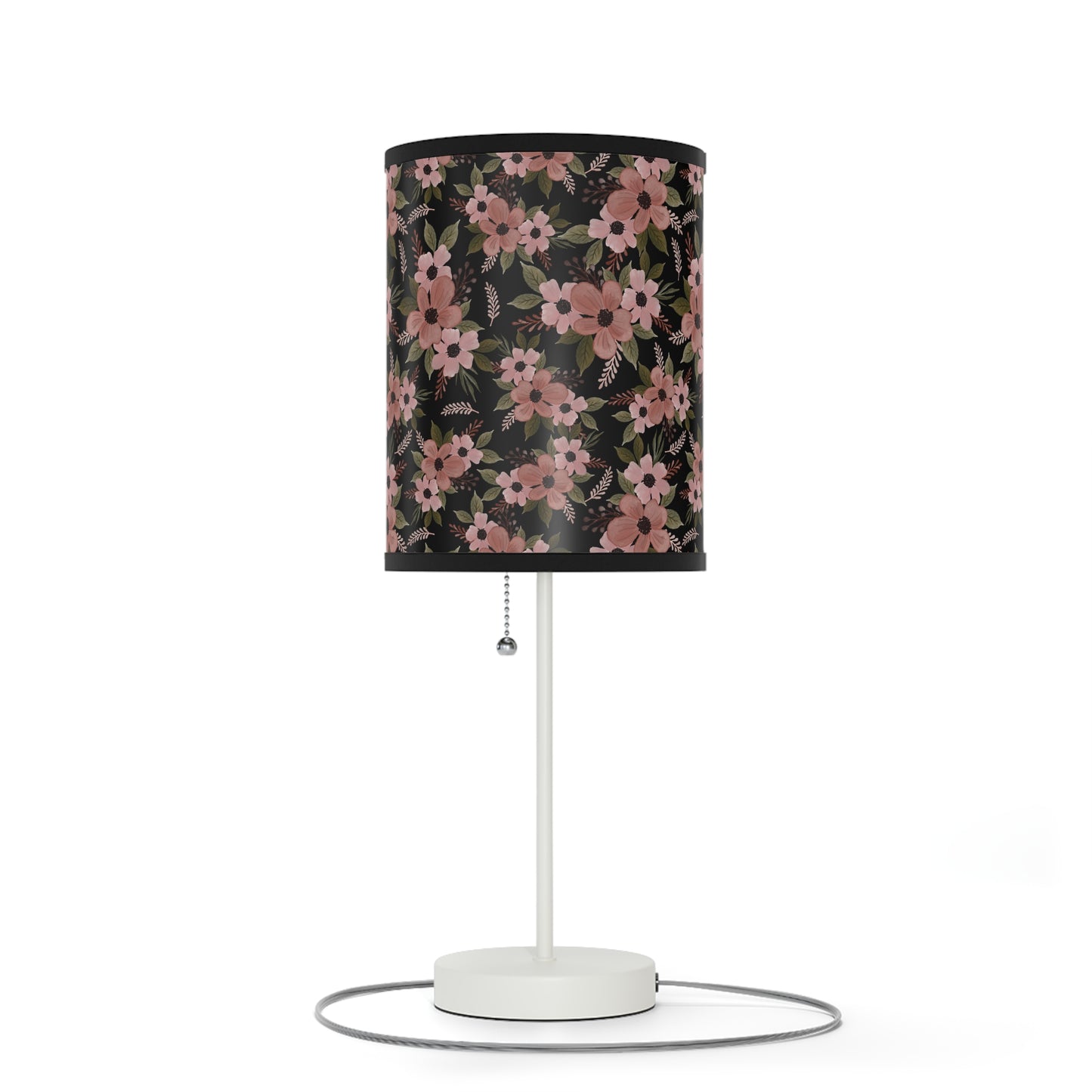 Pink Floral Boho Chic Lamp