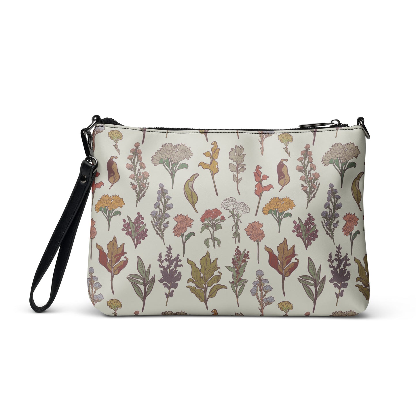 Vintage Floral Cream Crossbody bag