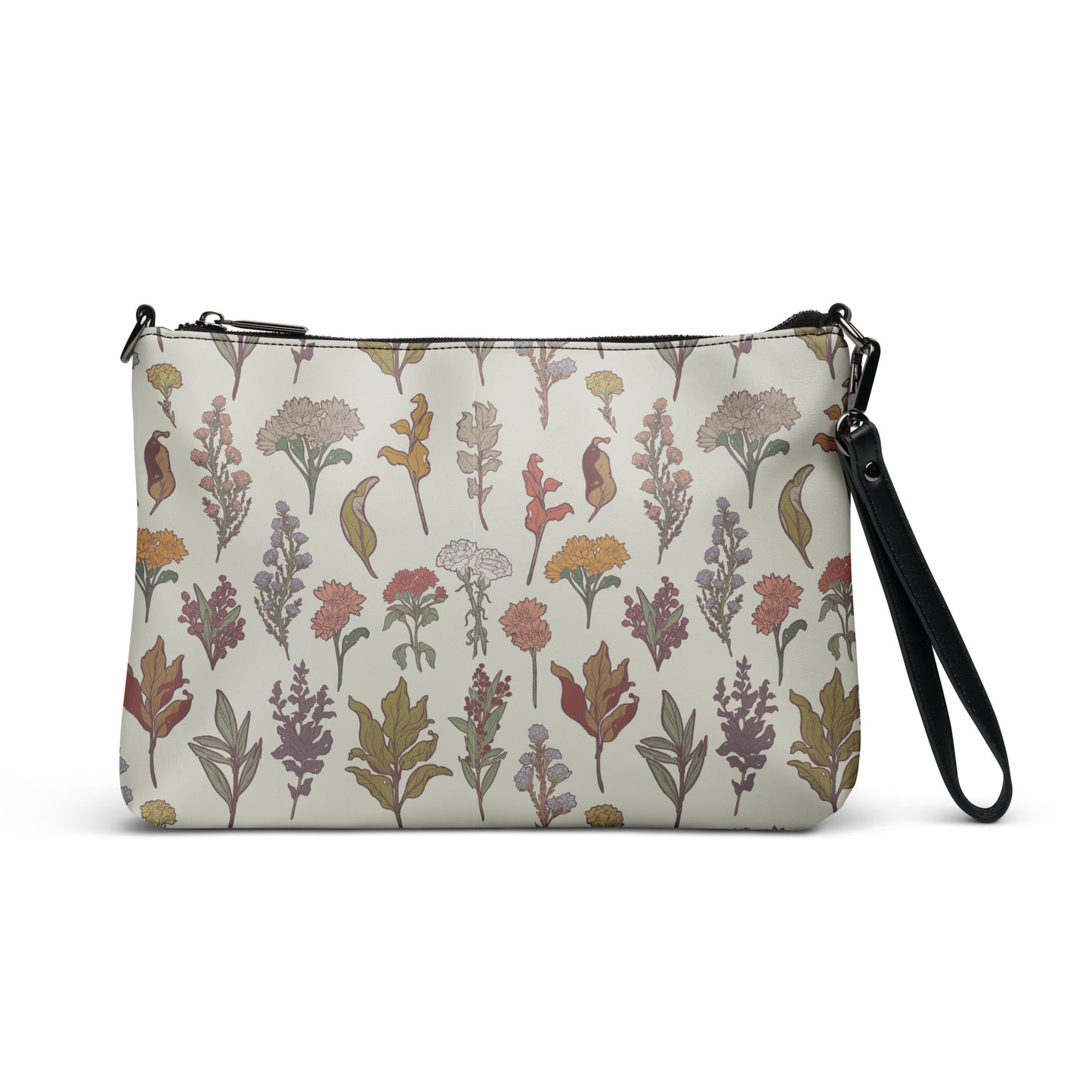 Vintage Floral Cream Crossbody bag