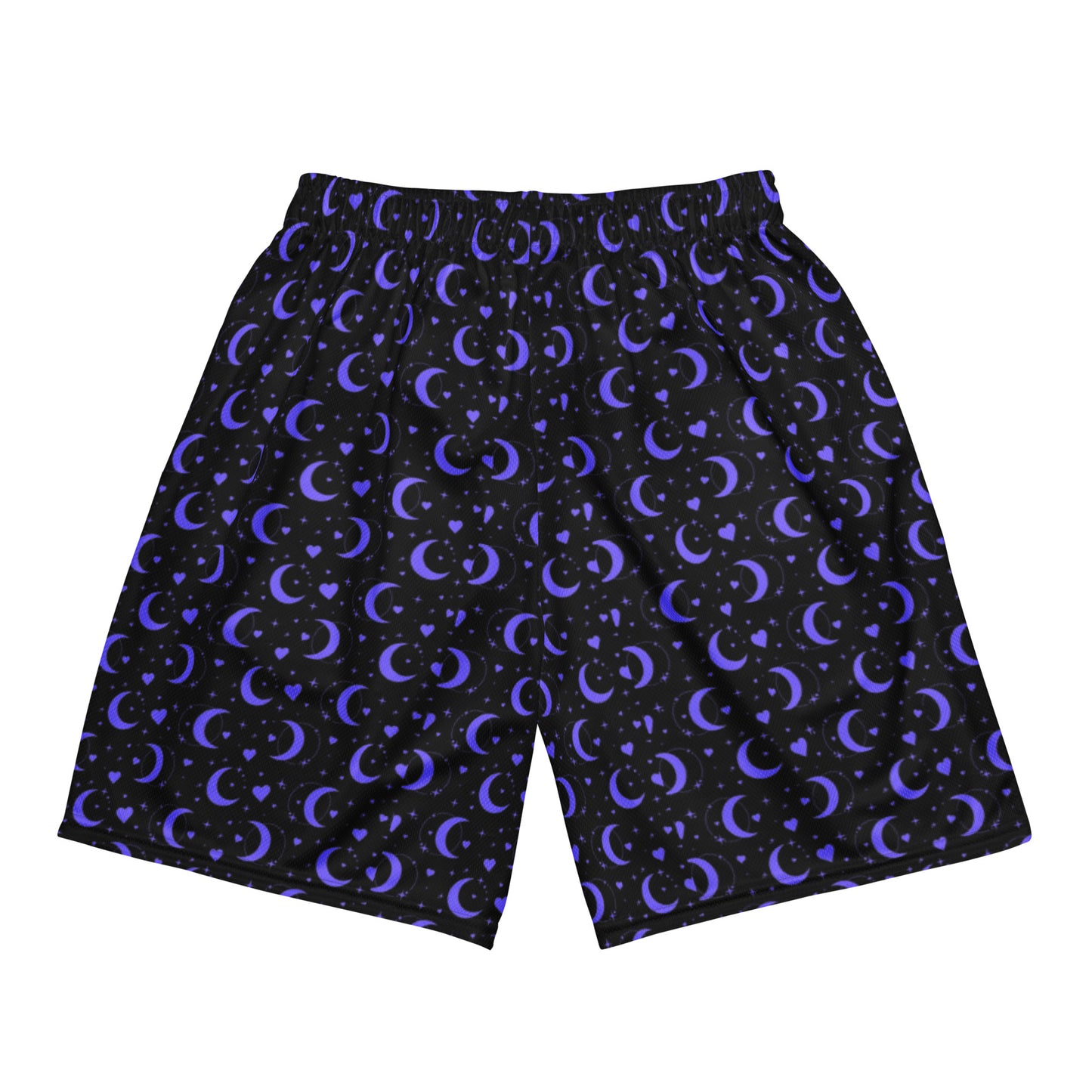 Celestial Purple Pattern Women's Basketball Shorts