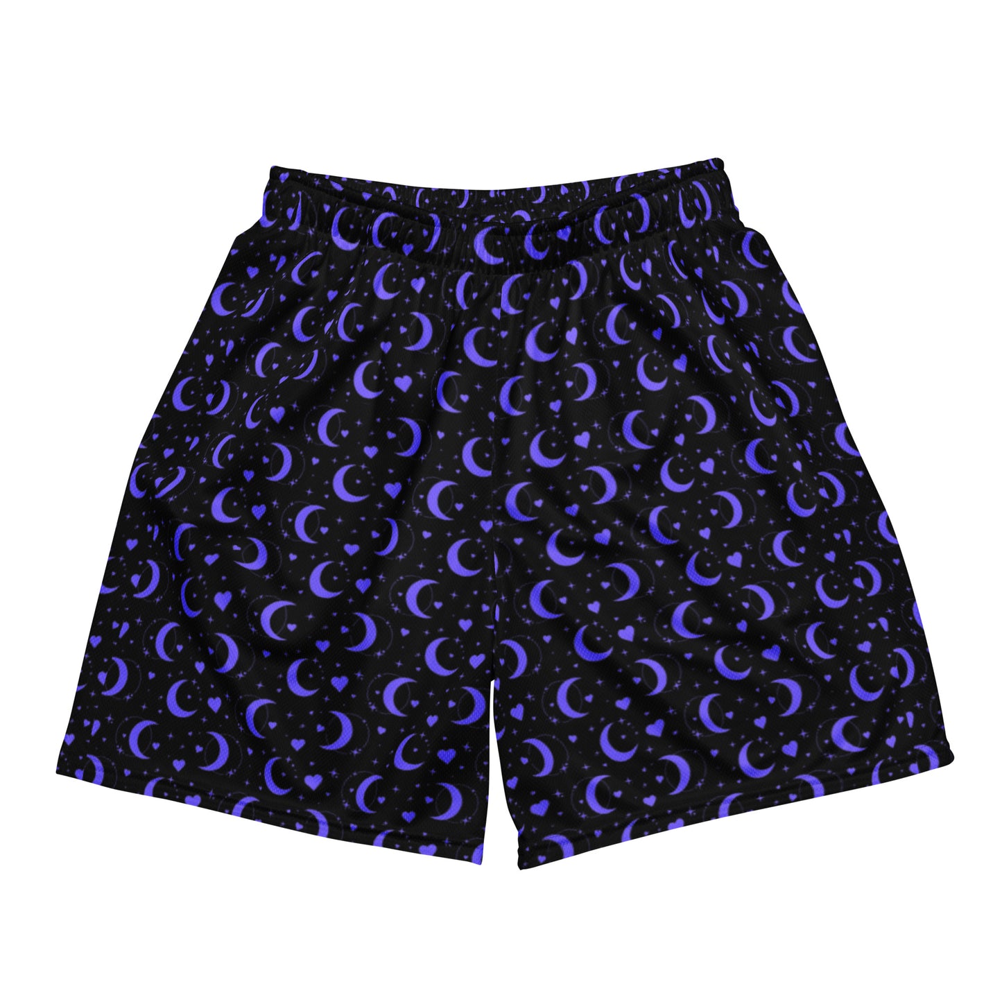 Celestial Purple Pattern Women's Basketball Shorts