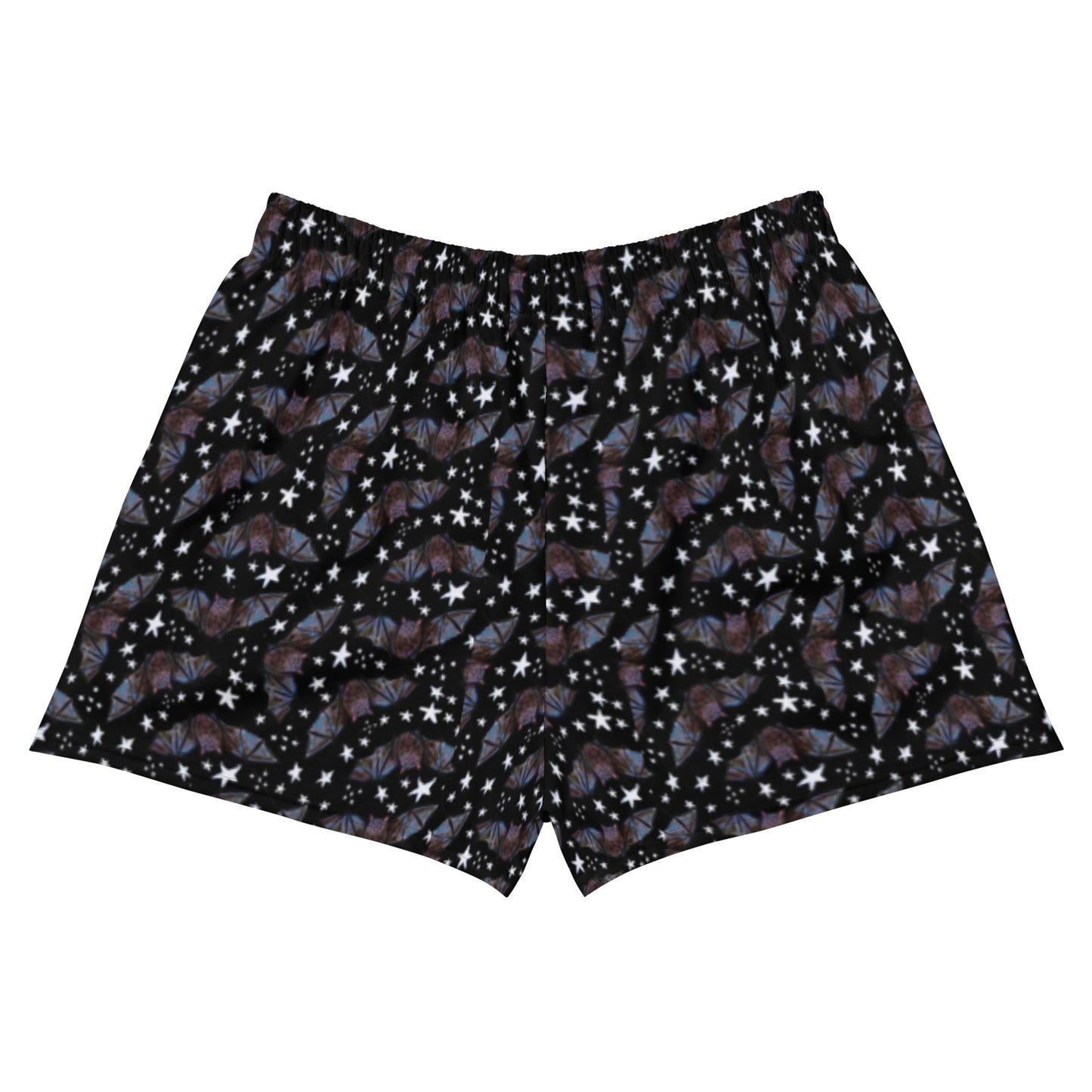 Cute Bats and Stars Women’s Athletic Shorts Product