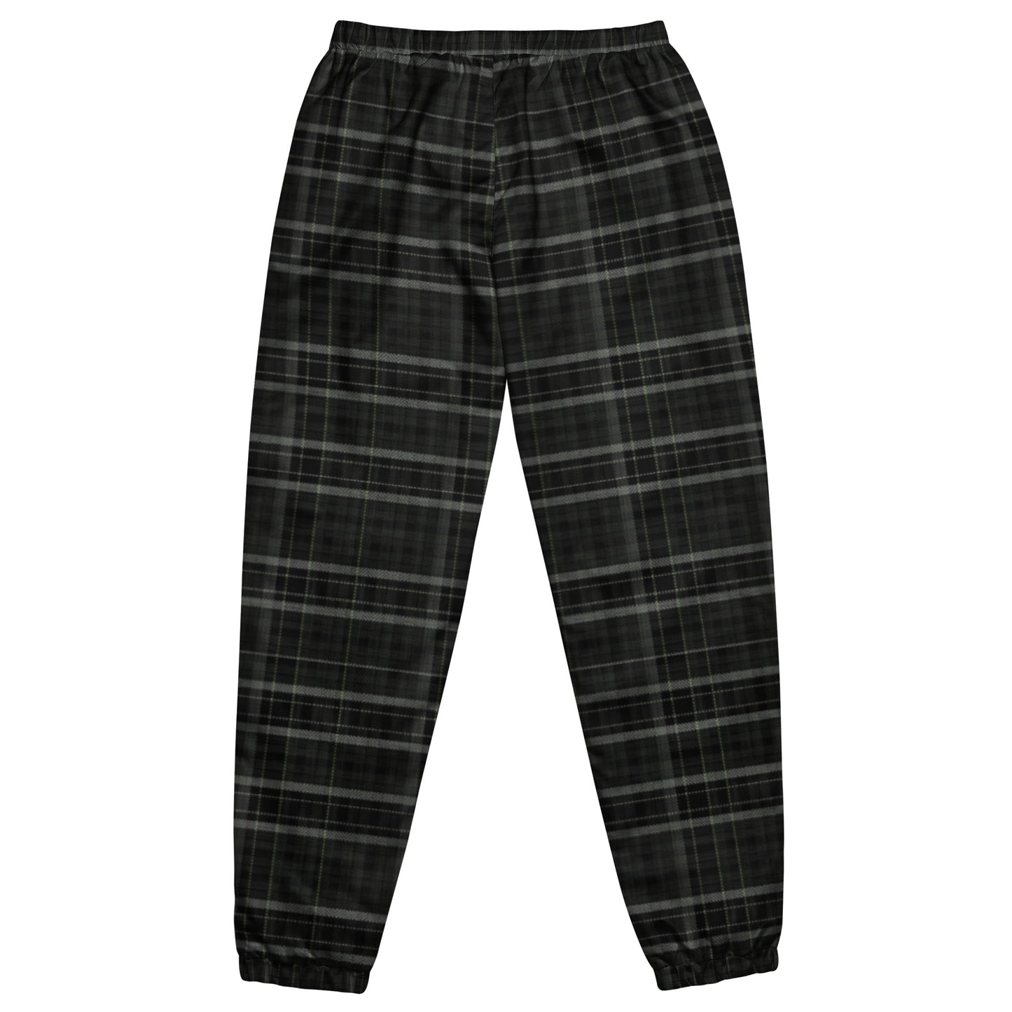 Retro Black Plaid Women's Track Pants