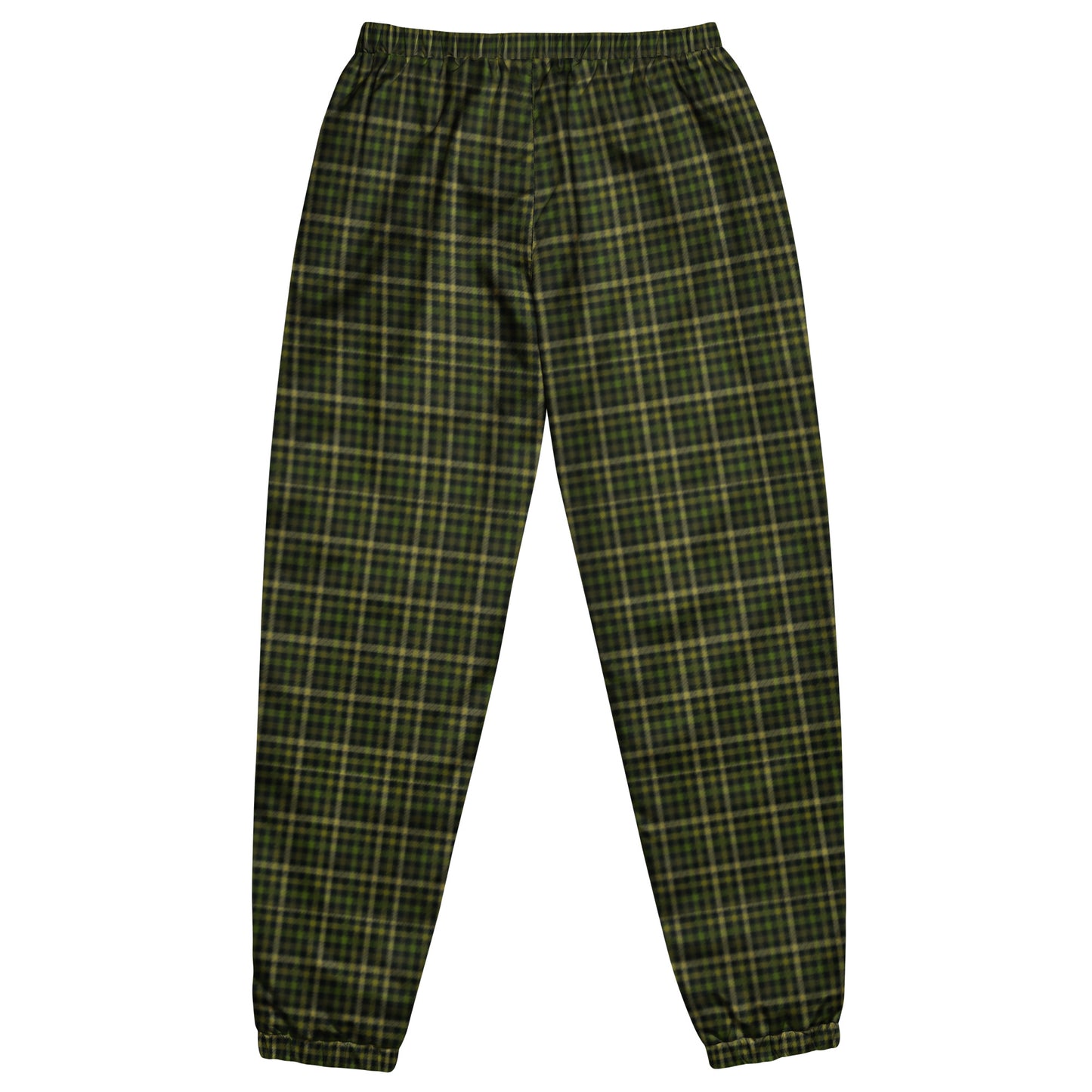 Track Pants | Green Black Checkered